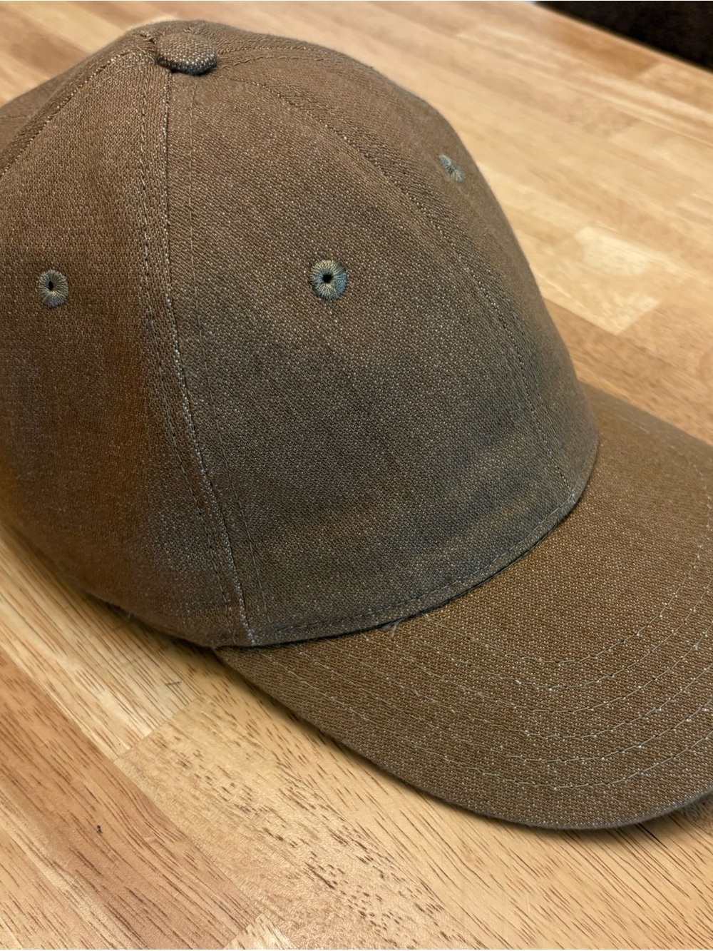 WIESMADE DENIM CAP
14OZ | BROKEN TWILL DENIM WHEAT
